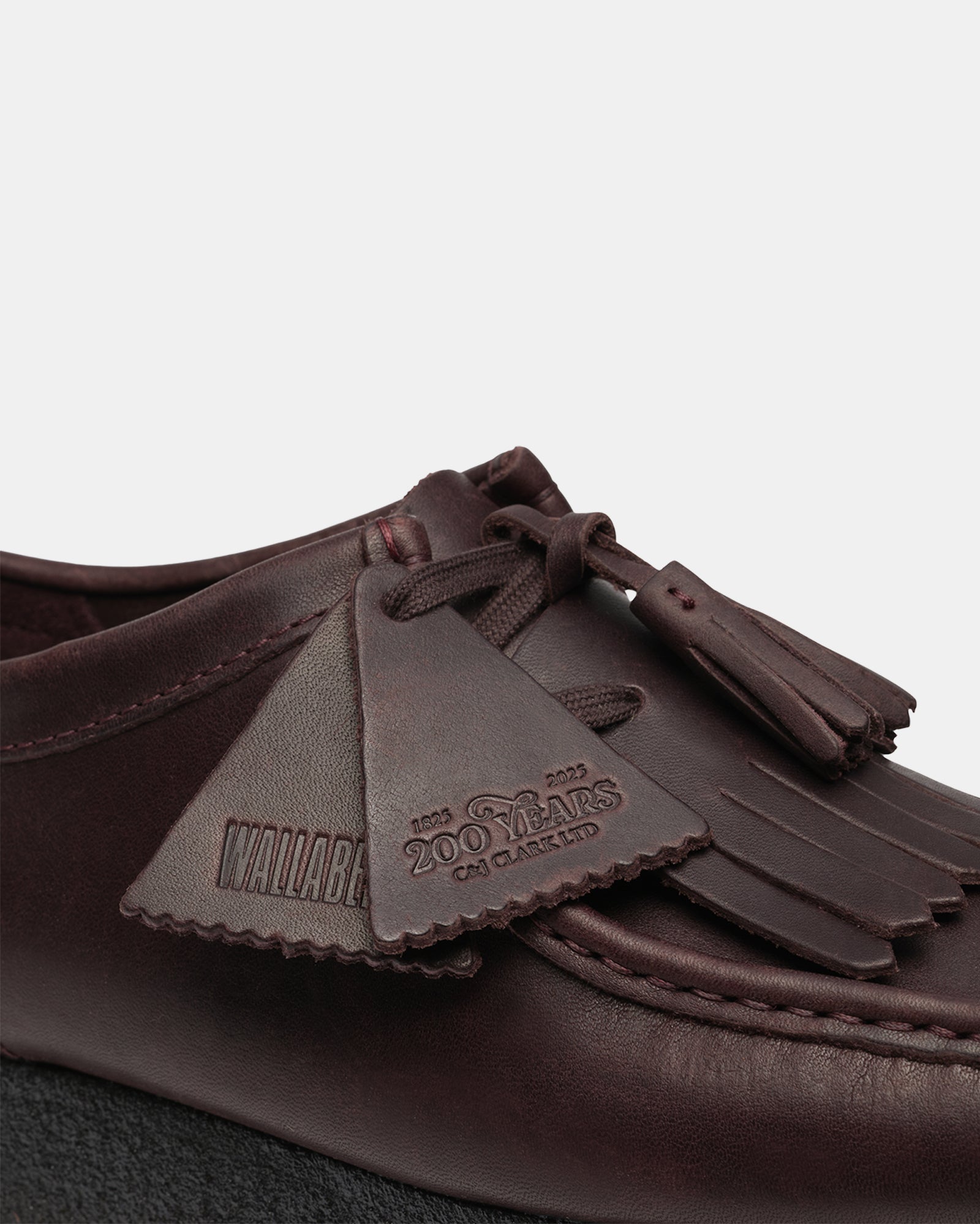 Wallabee (m) Purple Grape Leather - Image 7