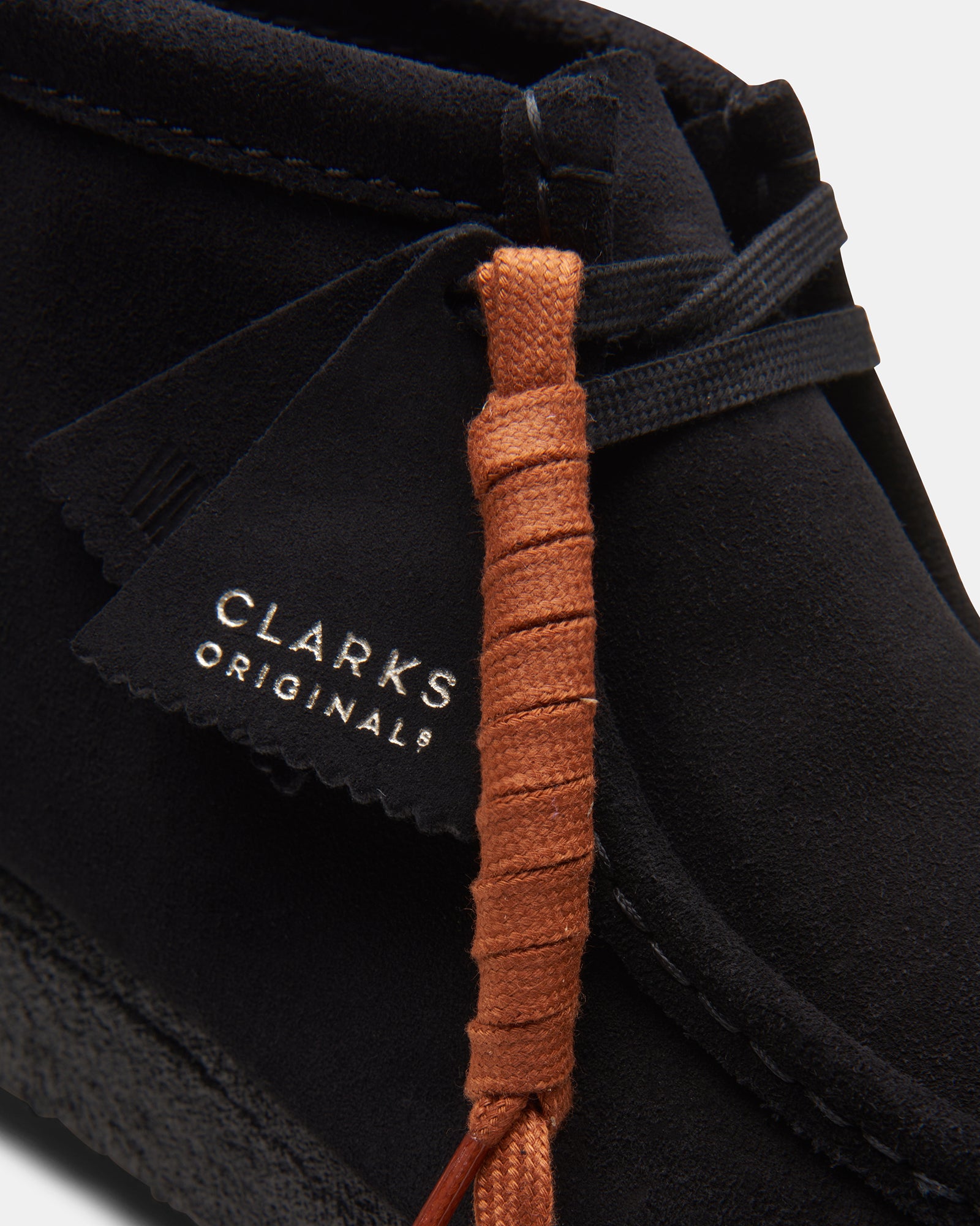 Wallabee Boot (M) Black Suede - Image 8