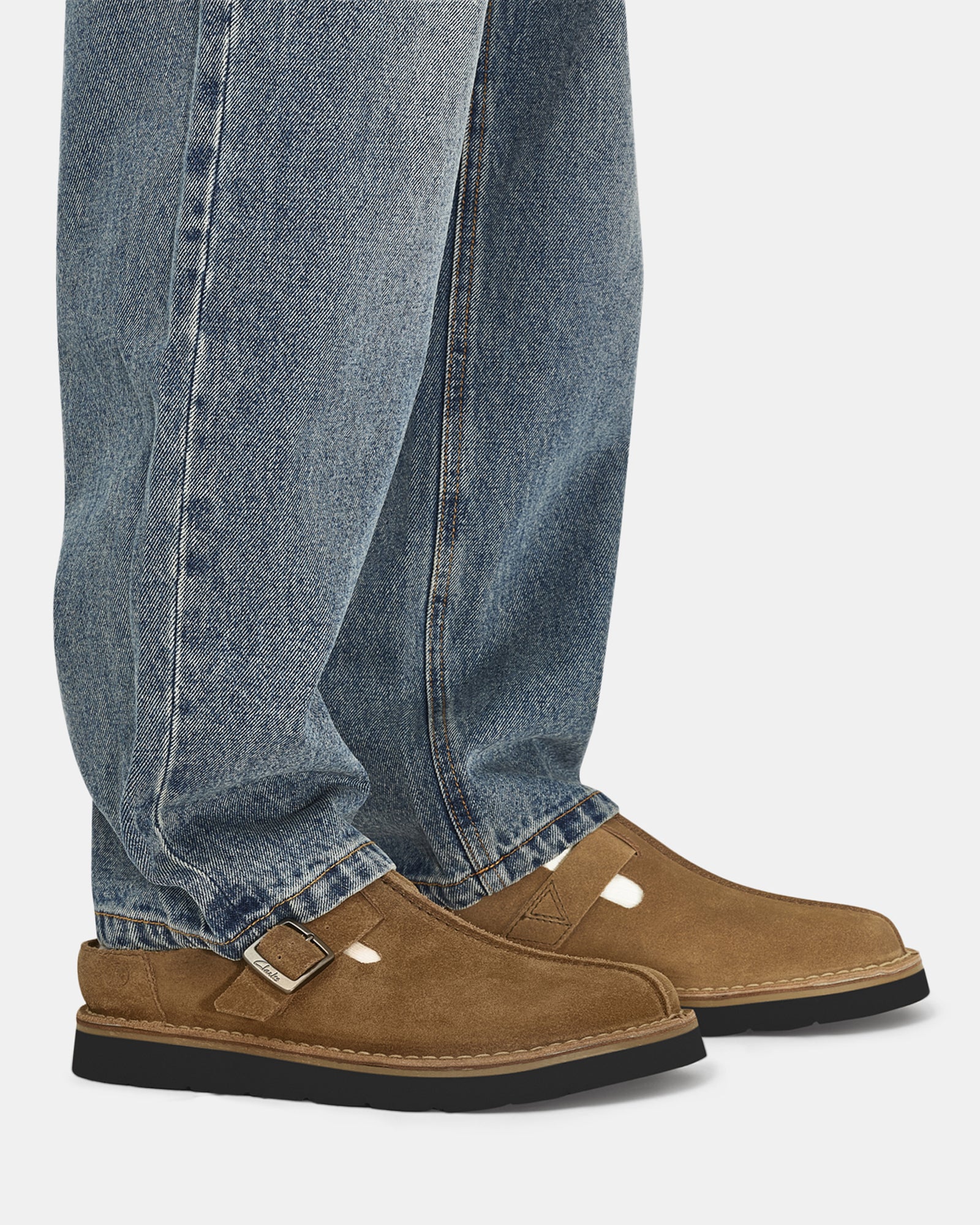 Solsbury Mule Cola Suede - Image 2