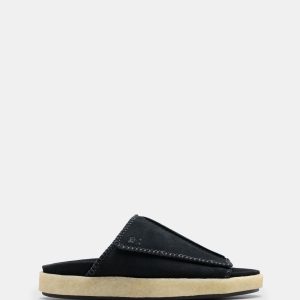 Overleighslide Black Suede