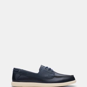 Bratton Boat Navy Leather