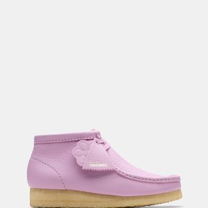 Wallabee Boot. (w) Mauve Leather
