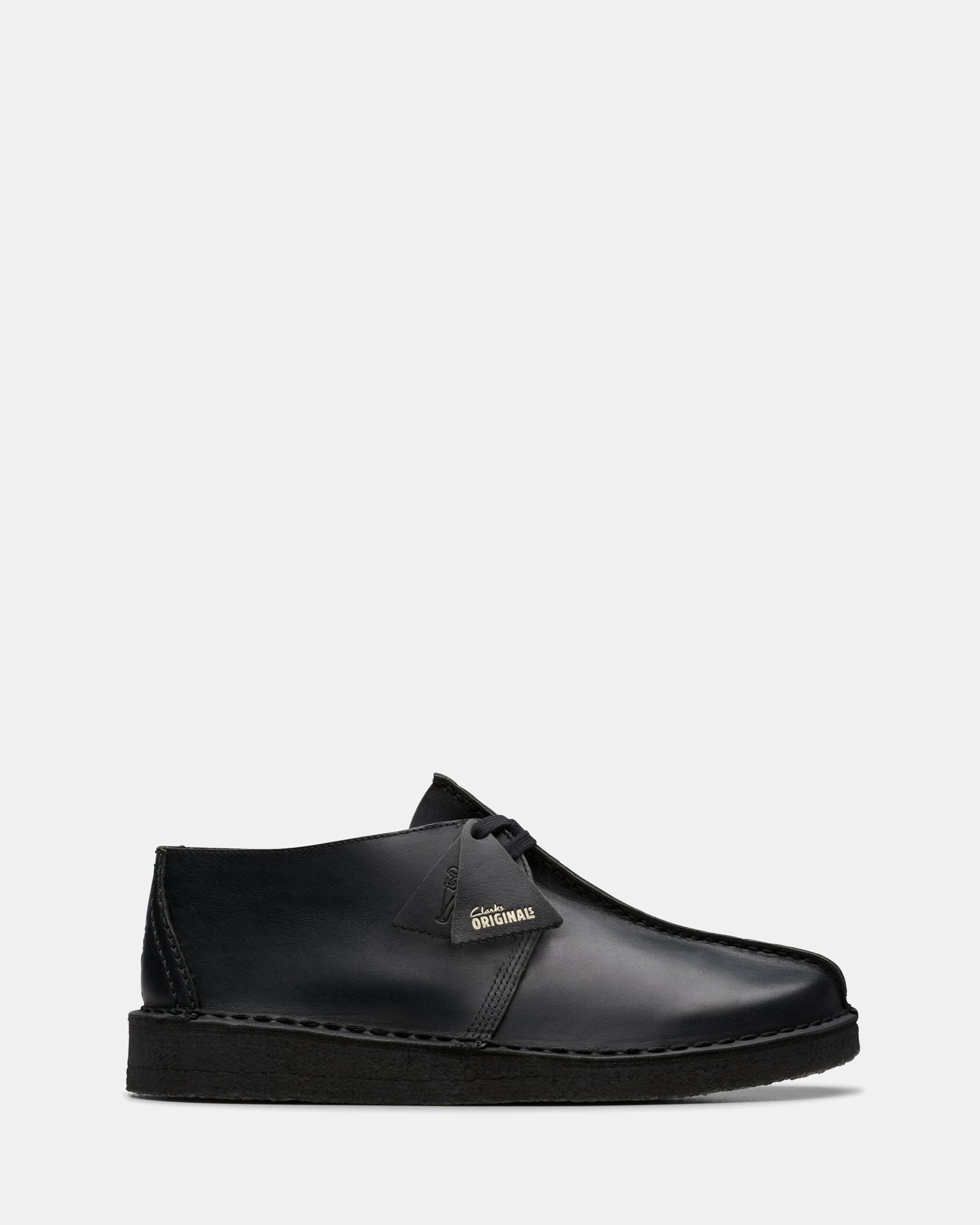 Desert Trek (m) Black Smooth Leather