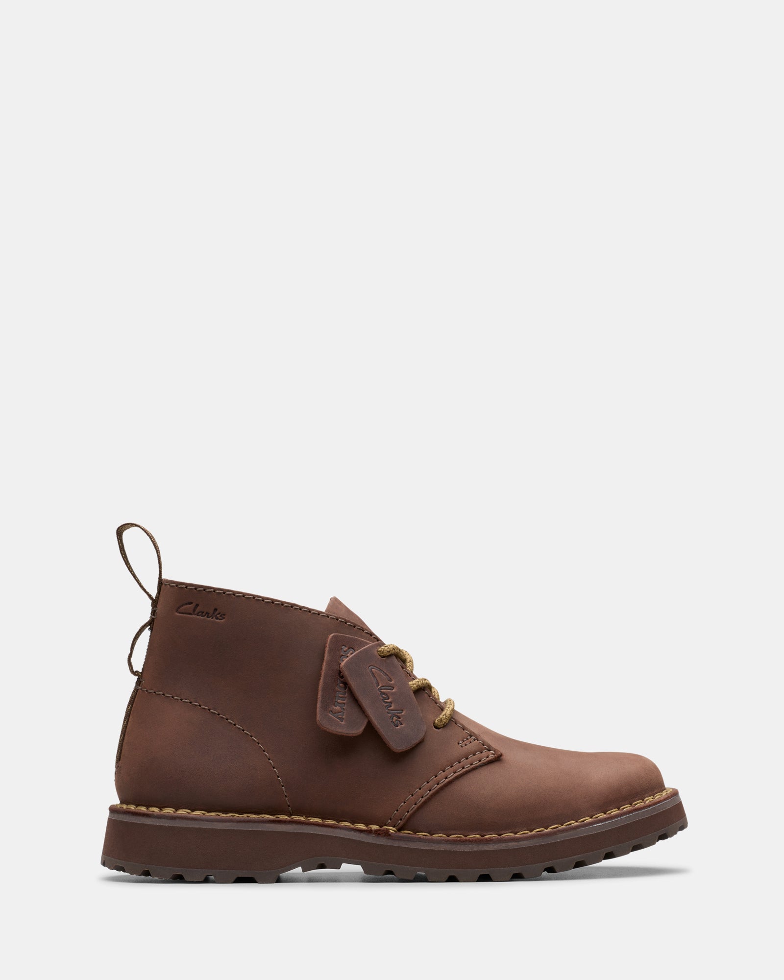 Solsbury Desert Boot Dark Brown Leather