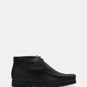Wallabee Boot Black Combi