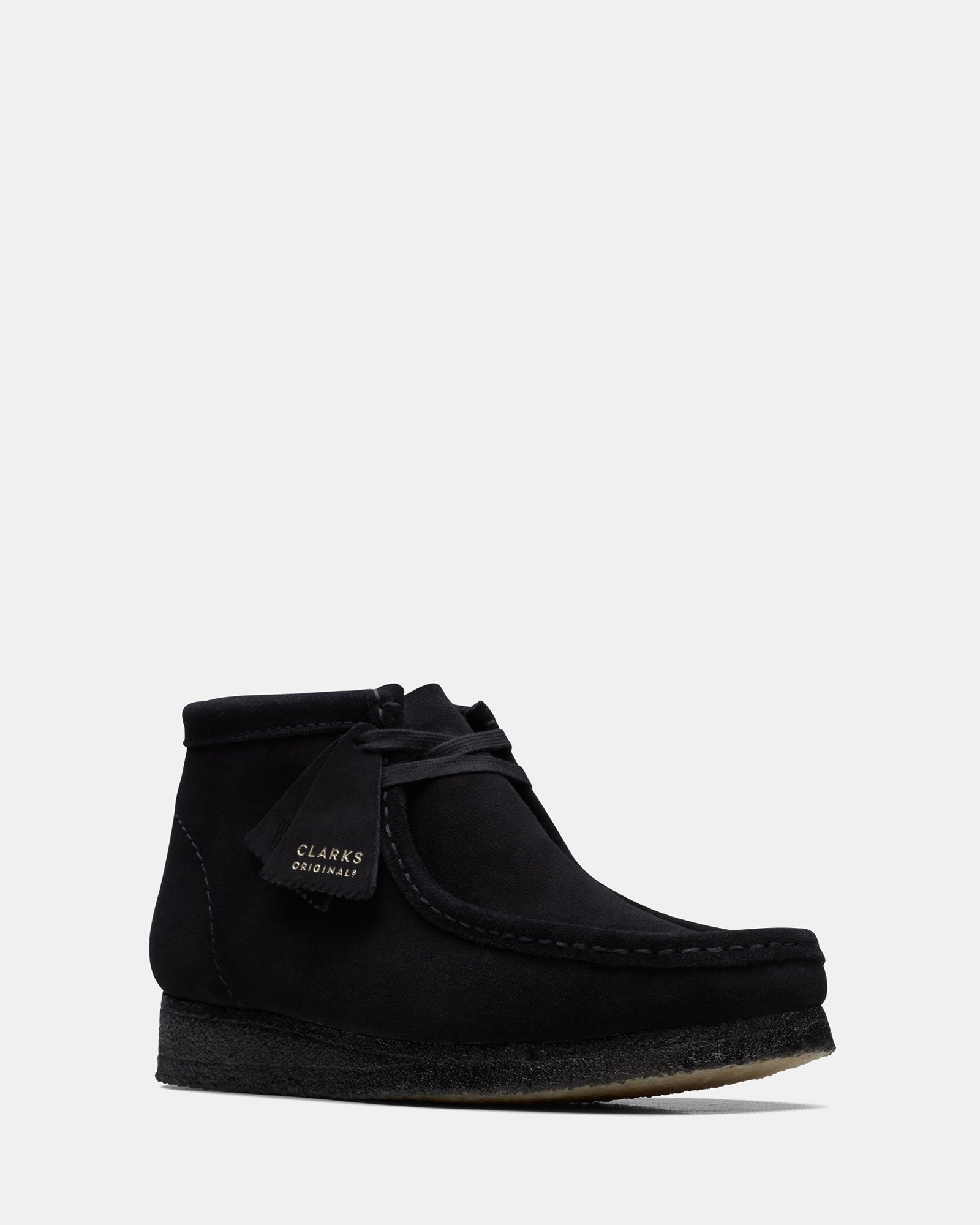 Wallabee Boot (M) Black Suede - Image 2