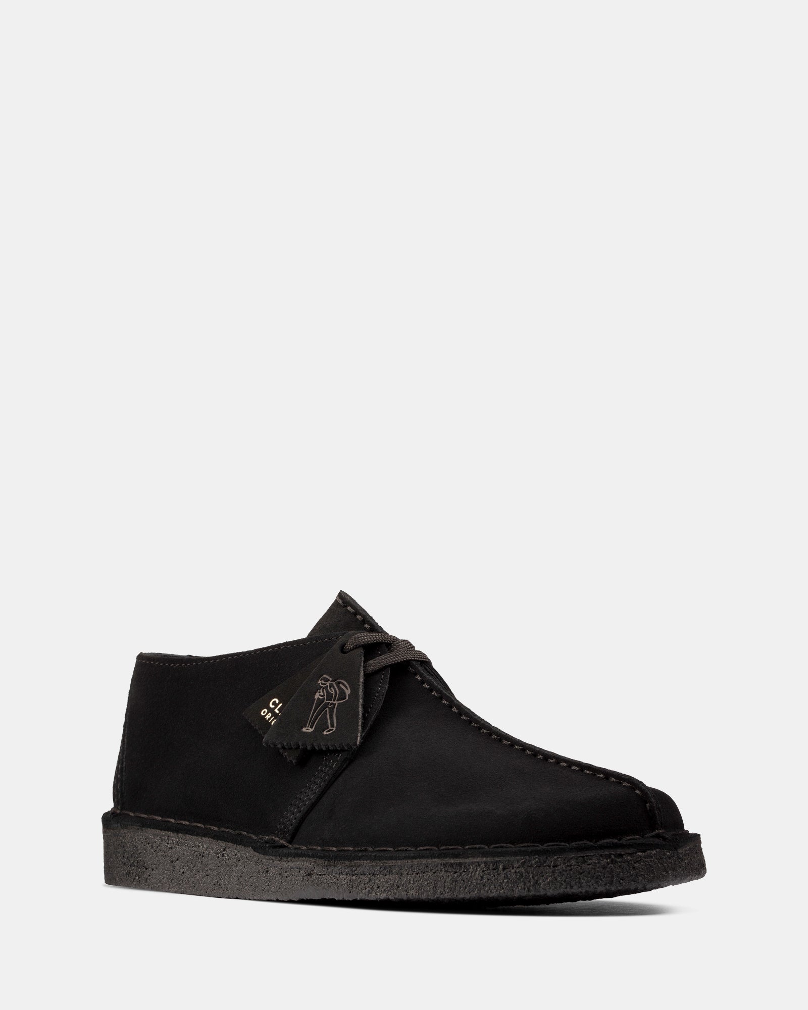 Desert Trek (m) Black Suede - Image 2