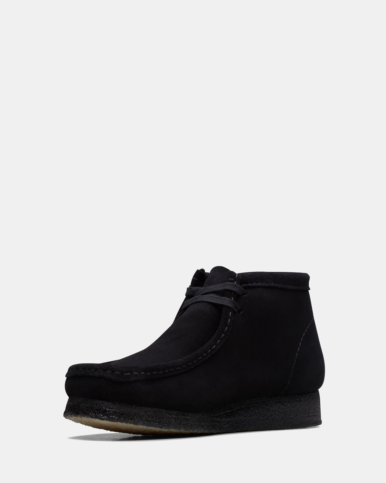 Wallabee Boot (M) Black Suede - Image 4