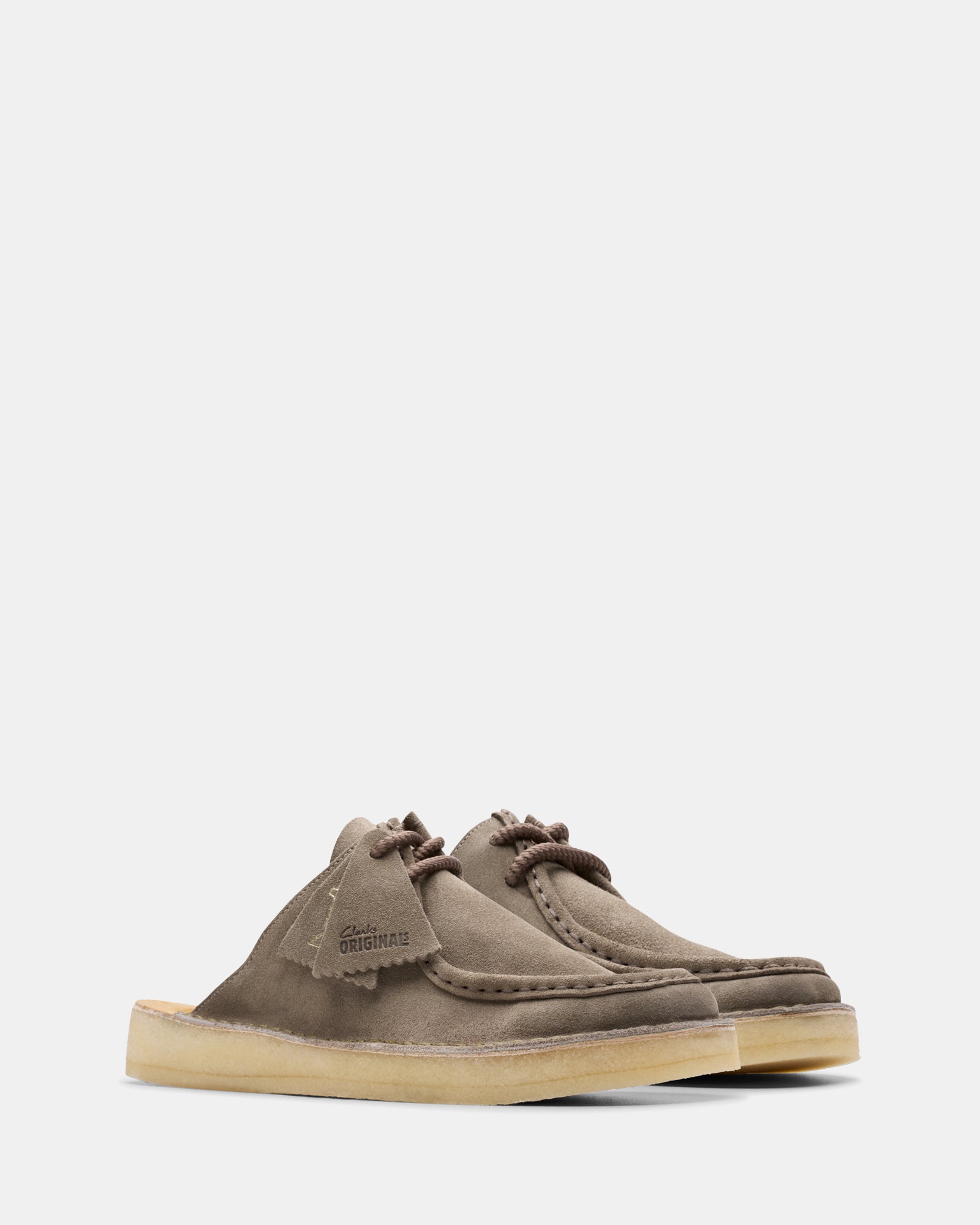 Desert Nomad Mule (m) Grey/Sage Suede - Image 2