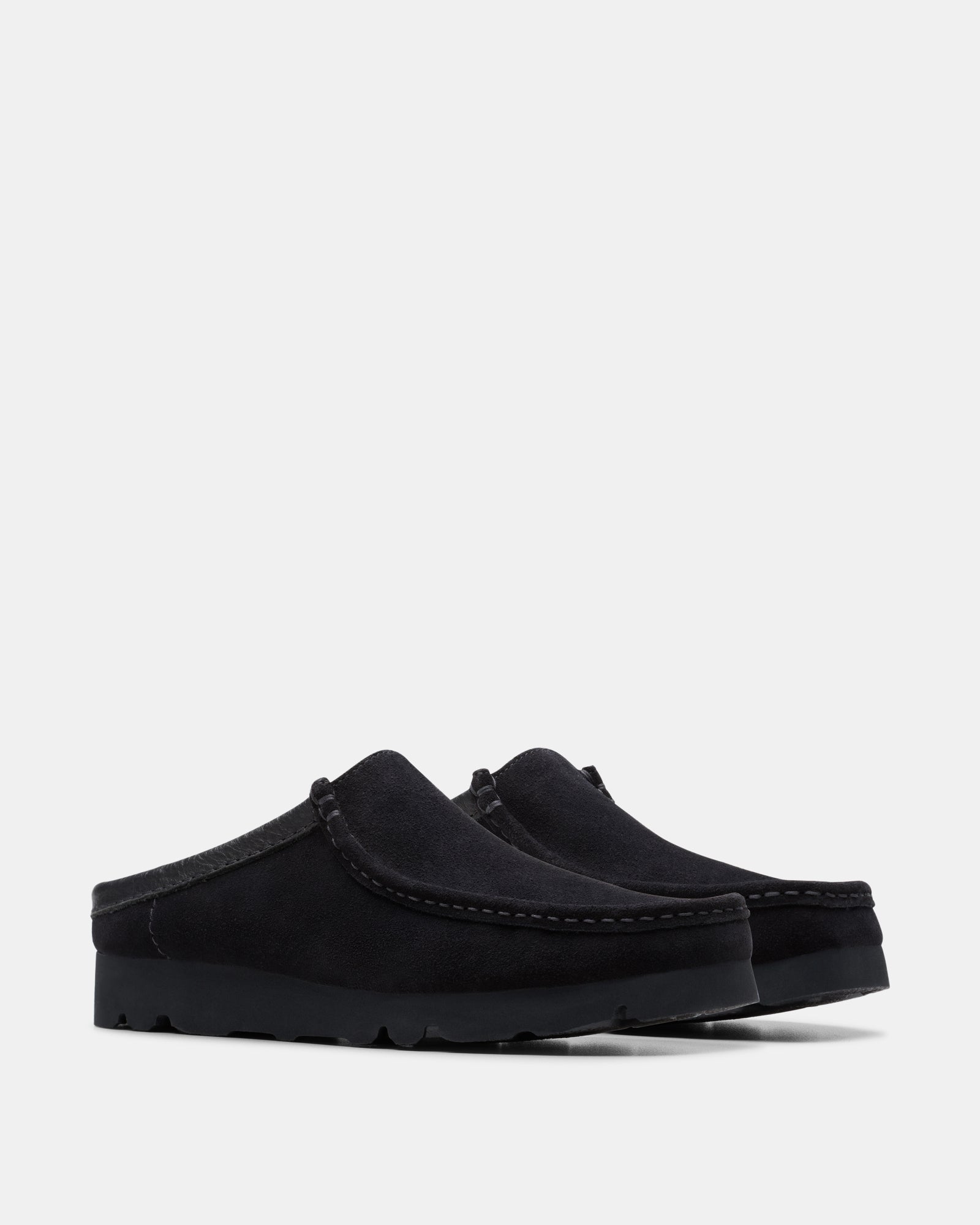Wallabee Slip Black Suede - Image 2