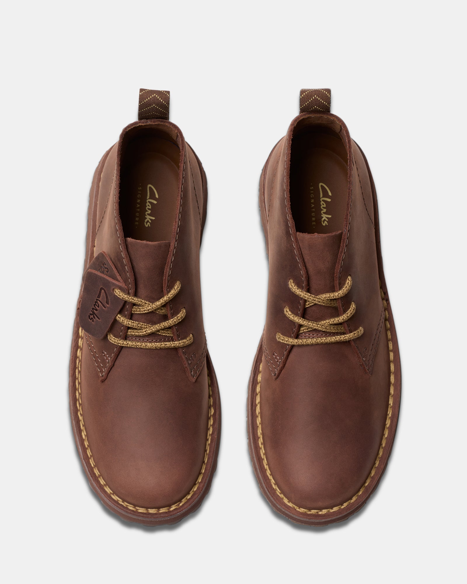 Solsbury Desert Boot Dark Brown Leather - Image 6