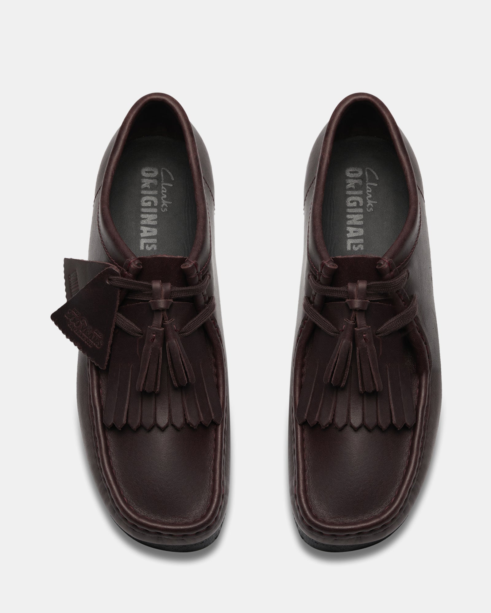 Wallabee (m) Purple Grape Leather - Image 6
